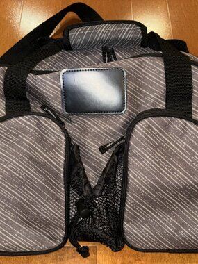 Grey Duffle Bag
